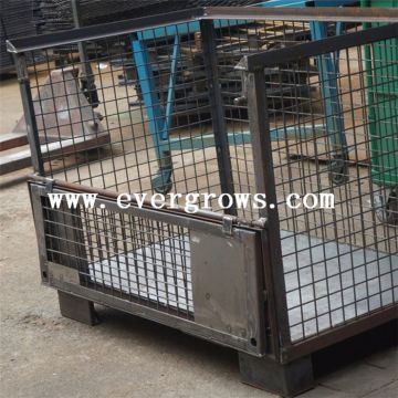 Demountable Detachable Rigid Heavy Duty Wire Mesh Container