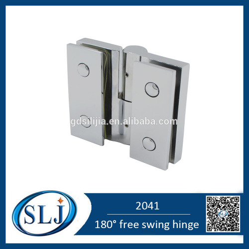 180 Degree Brass Glass to Glass Rising Hinge