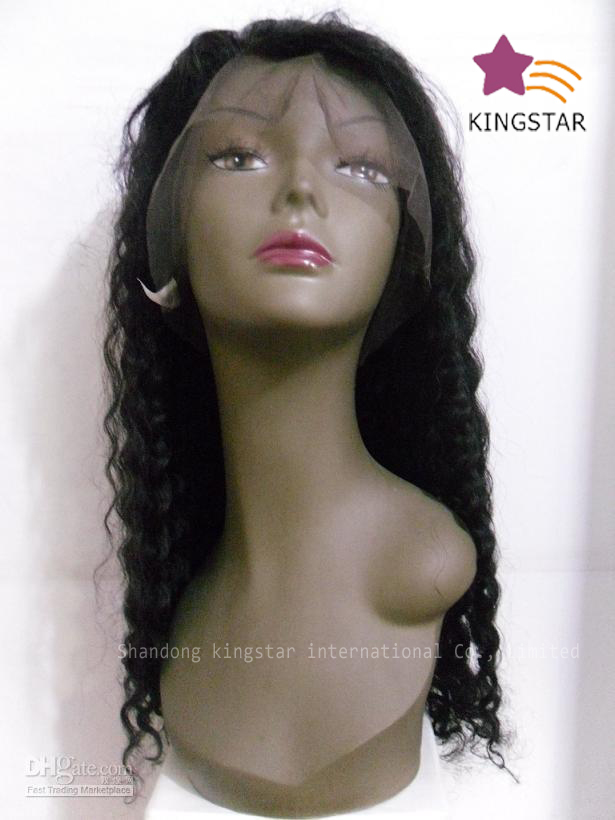 Hotsale Indian Remy Hair Lace Front Wig with Baby Hair (kshlfw022)