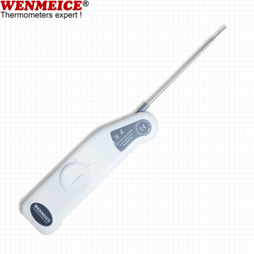 Waterdichte thermometer met wegklapbare sonde