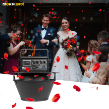 Moka SFX MK-CN08 DMX Swirl Paper Confetti Blower Machine - Wedding Confetti Remote Control