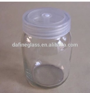 Various kinds glass plant tissue culture container strawberry tissue culture with plastic lids