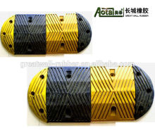 Durable reflective speed hump used in Intersection Rubber deceleration strip in high quality & economical price