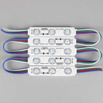 Waterproof 5050 RGB LED Modules for Sign Lights - Injection Led Module