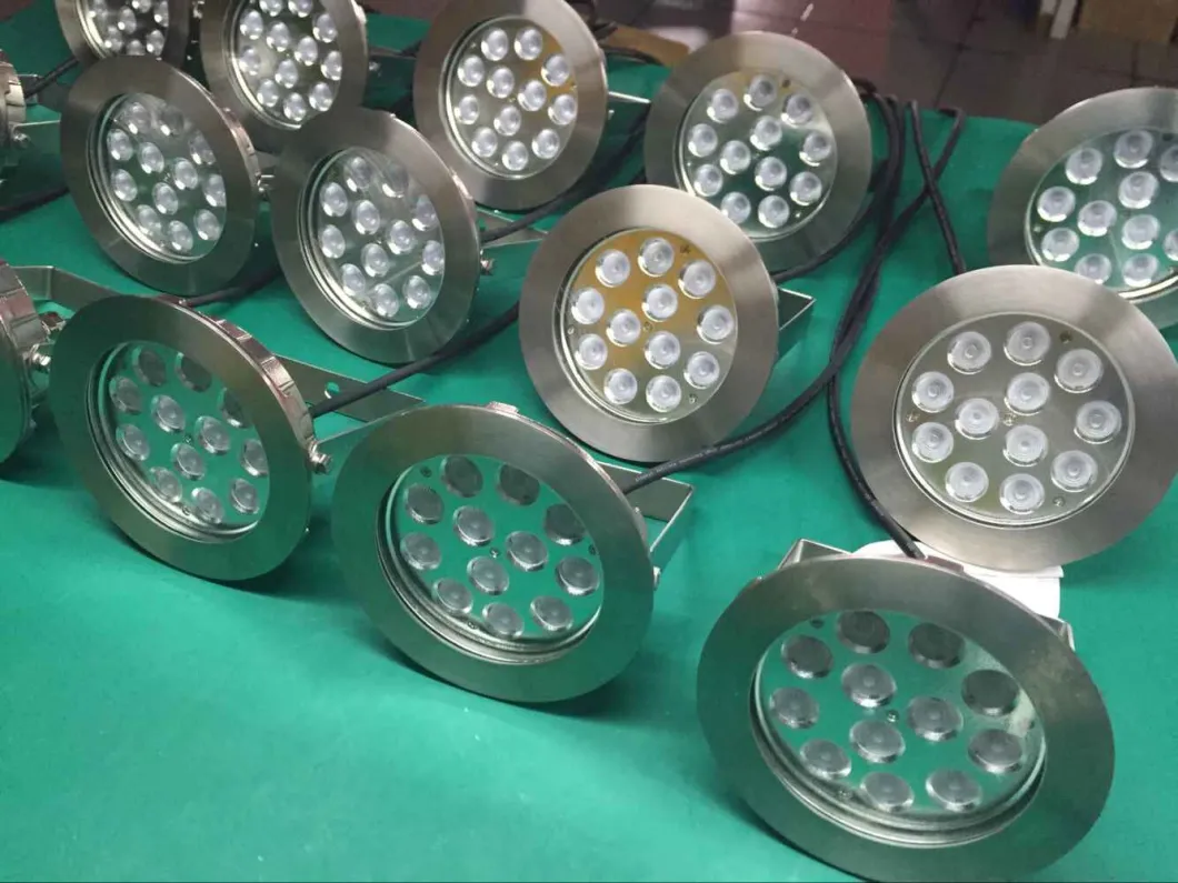 12X3w IP68 LED RGB Underwater Light Wireless