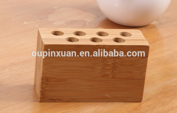 New bamboo pen holder,office multifunctional stationery stand
