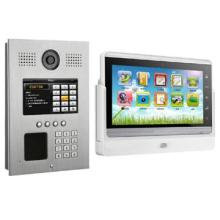 TCP/IP video door phone with multi media and wifi function
