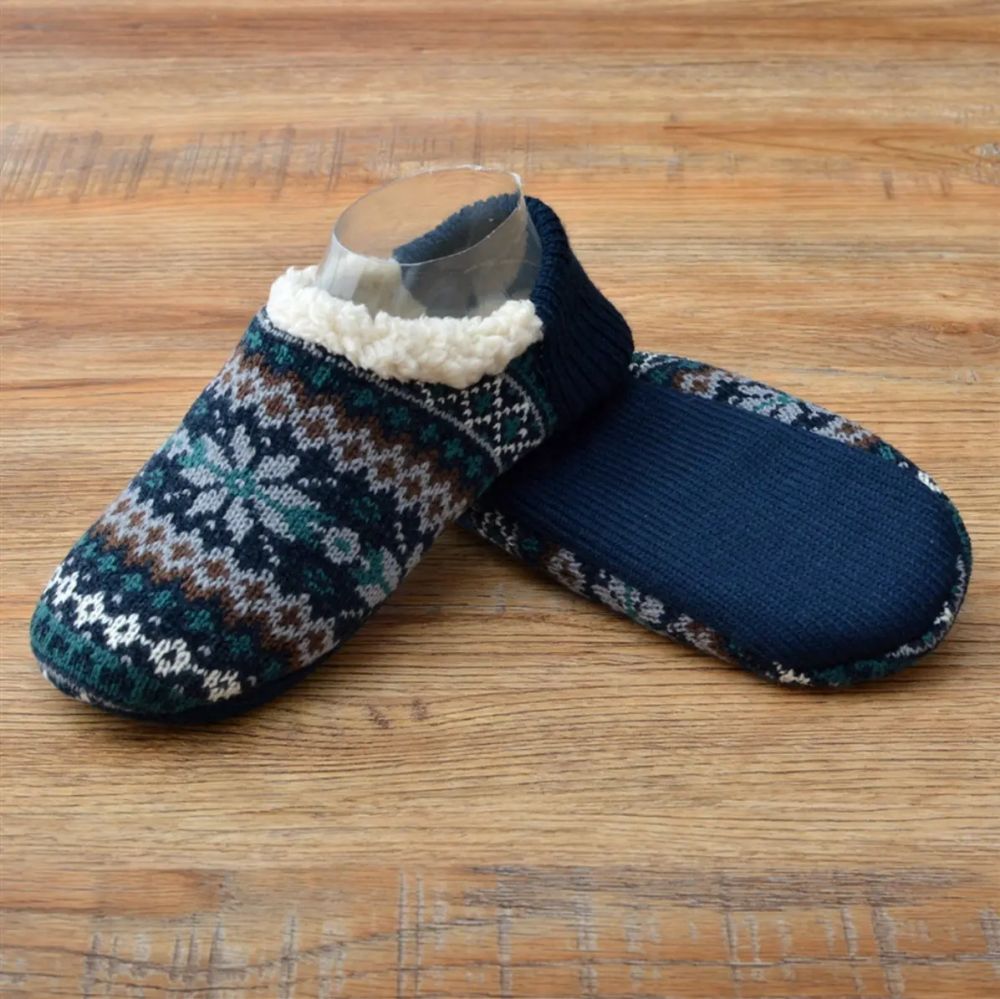 Mens Fuzzy Ballerina Slippers