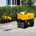 800kg double drum road roller with super strength vibratory road roller