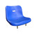 China new design stadium plastic fixed backrest chair