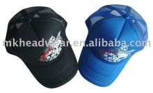 5 panel printing mesh cap