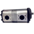 Tandem Hydraulic Gear Pump with Oval Mounting Rectangle Spline