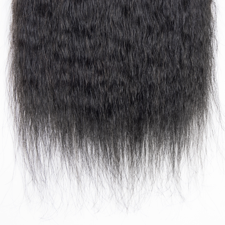 Wholesale kinky straight virgin Peruvian human hair weave bundles with closure,unprocessed raw virgin cuticle aligned hair