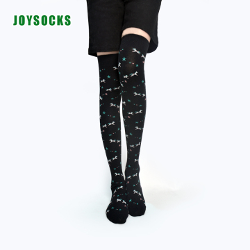 Over the knee socks for lady's antbacterial women'