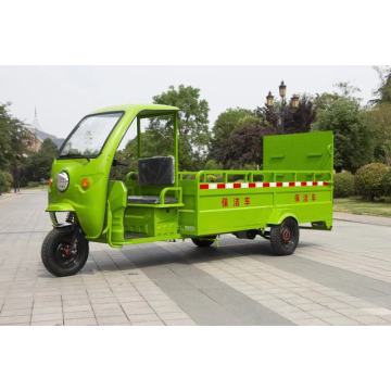 Three Wheel Cleaning Car With Stainless Steel