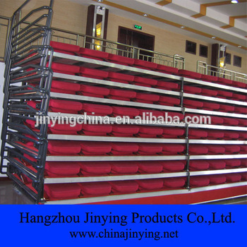 indoor bleacher seating system