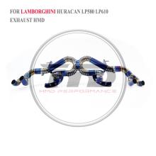 HMD Titanium Alloy Exhaust Catback is Suitable For Lamborghini Huracan LP580-LP610 Muffler Without Valve For Cars