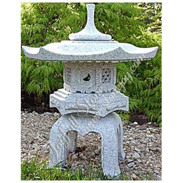 Narabe Yukimi Granite Lanterns