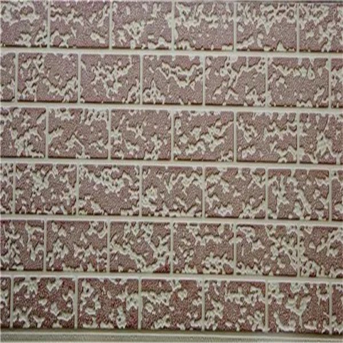 Paneles de pared de aislamiento decorativo de piedra sintética