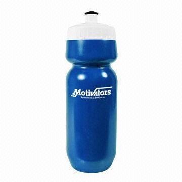 Promotional Sports Plastic Water Bottle, Reusable and Recyclable, Customized Logos Available