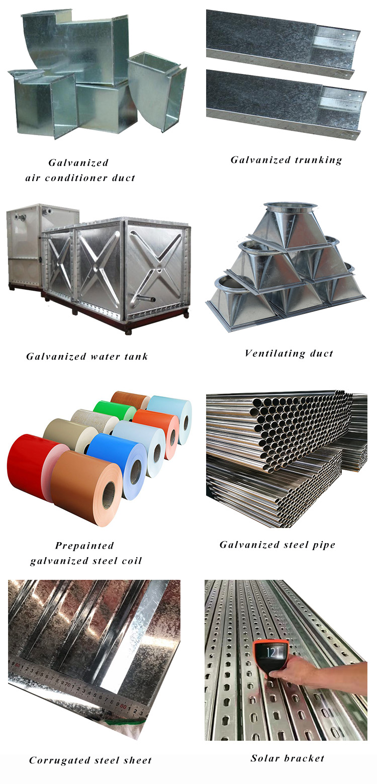 ASTM Standard SGCH Z40-Z275 Galvanized Steel Coil/Sheet For Building Materials