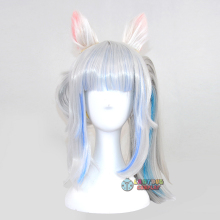 Vtuber Gawr Gura Ch. hololive-EN CatShark Ver. Wigs