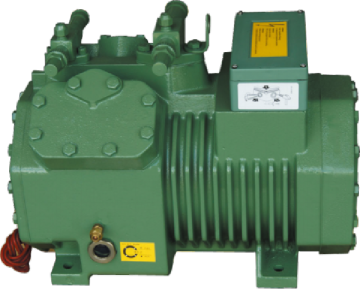 Small four-cylinder semi-hermetic refrigeration compressor