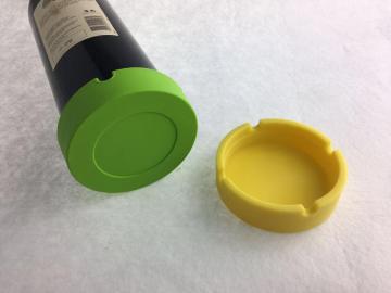 Green Yellow Silicone Wine Bottom Protector