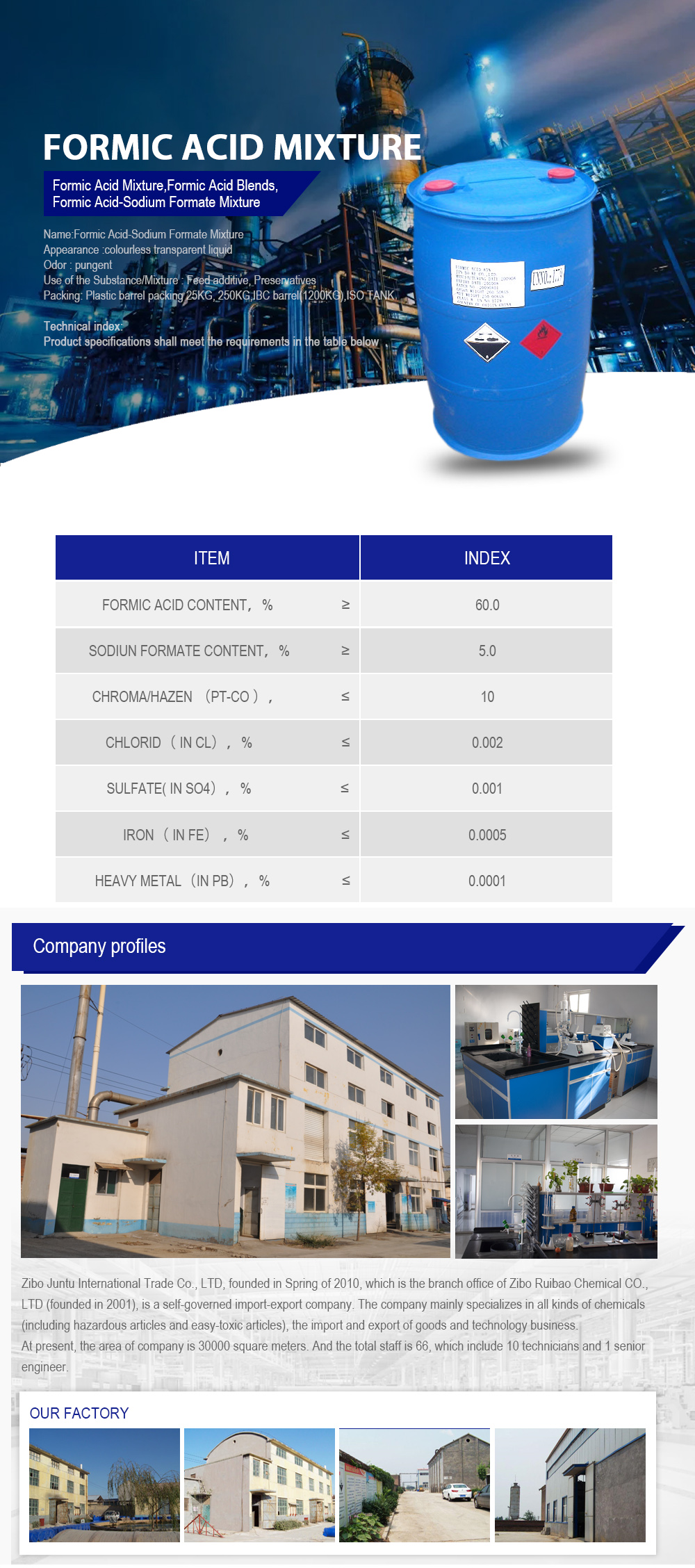 Formic Acid Mixture