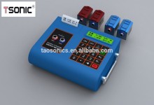 Strap on ultrasonic portable liquid flow meter