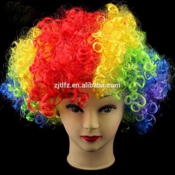 Funny Clowns human Hair Wig for party