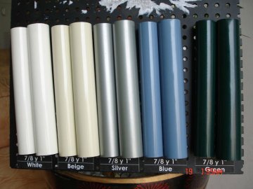 power coated aluminum tube