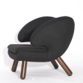 Finn Juhl Leather Pelican Lounge