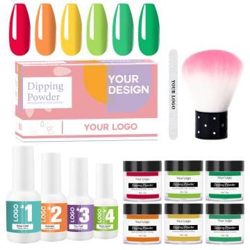 French Nail Manicure Dip Powder System Starter Kit