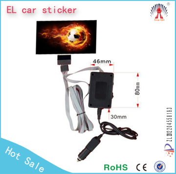 colorful car sticker design/toyota car body sticker/el flashing car sticker