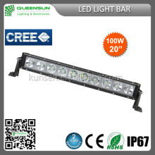 100W LED Light Bar, Single Row 100W Off Road LED Bar SRLB100-C4