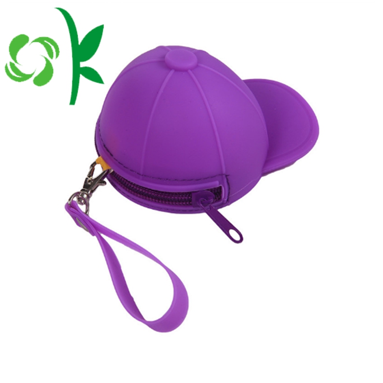 Hat Shaped Silicone Coin Purse