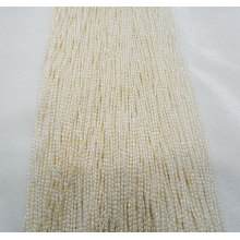 1 milímetros de tamanho pequeno Rice Shape Pearl Strand (ES384)