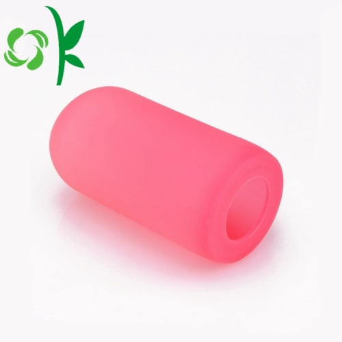 Tùy chỉnh OEM Silicone chai nước thủy tinh bền tay áo