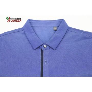 Herren Solid PK Polo mit vorgeformter Knopfleiste