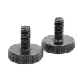 DIN653 Carbon Steel Flat Head Knurled Thumb Screws