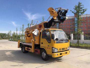 Maintenance aerial work vehicle bridge repair vehicle