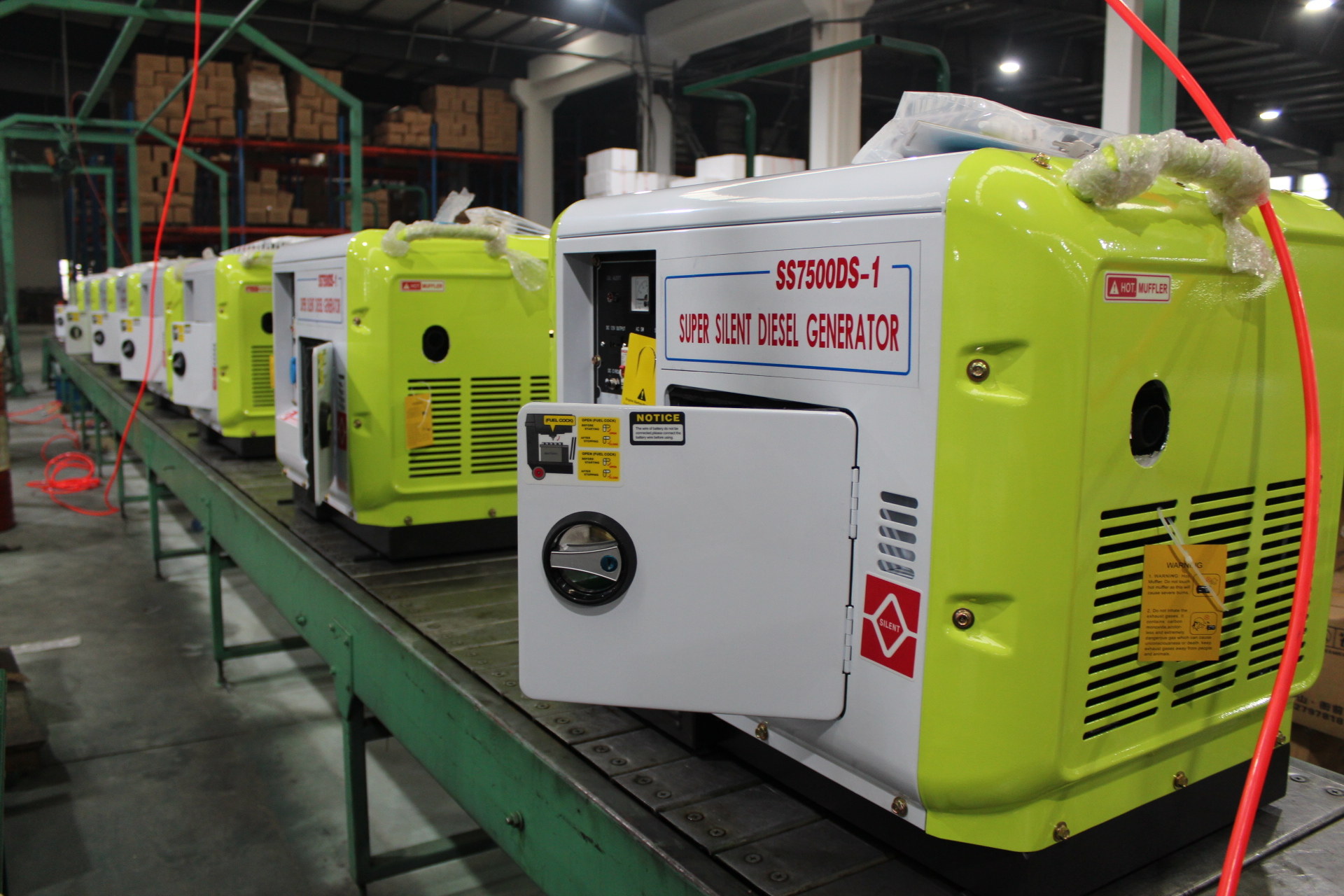 Customized S5000DS-3 5kw Silent Diesel Generator  Air Cooled For Sale