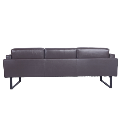 202 OTTO Dark Brown Leather Sofa