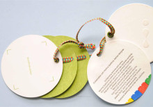 newly designed custom printing paper tag