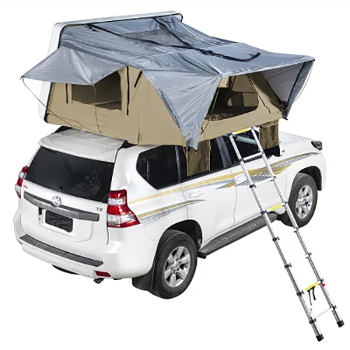 Aluminium Triangle Soft Shell Car Side Rooftop Tent