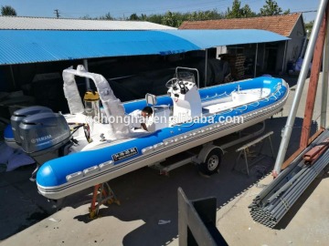 big RIB boat luxury fiberglass infaltable boat 8.5m boat