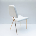 chaise de salle à manger design moderne et simple avec PU