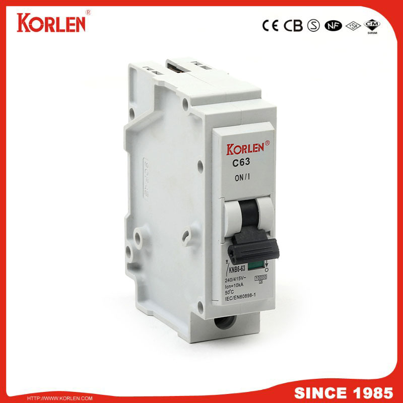 GRB60 Type L7 Miniature Circuit Breaker MCB 10KA