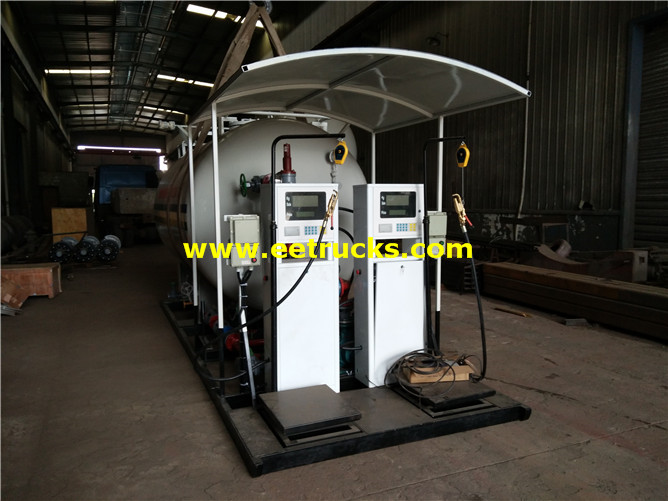 Cooking Gas Skid Station